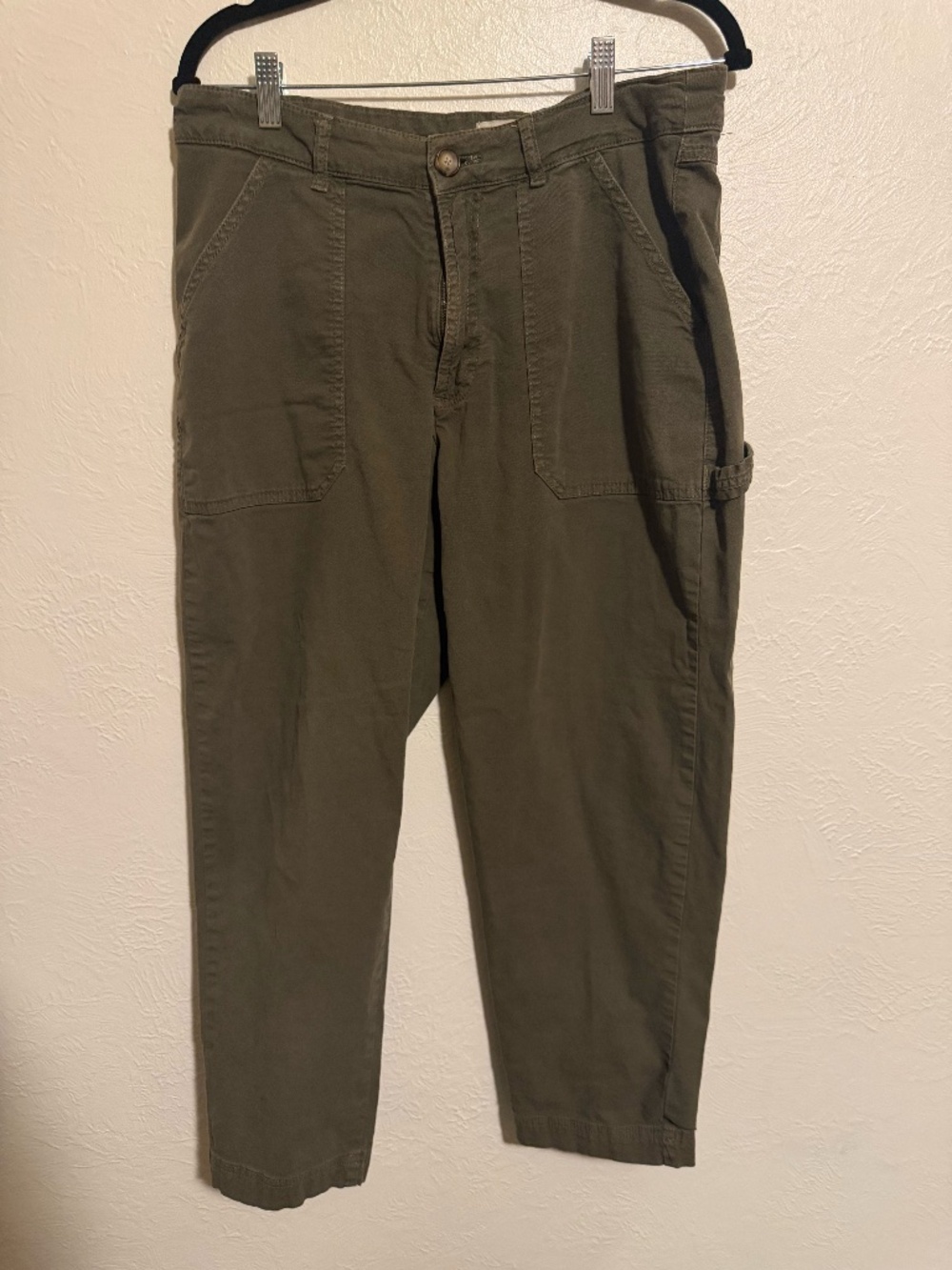 Marine Layer Women's Khaki and Green Trousers